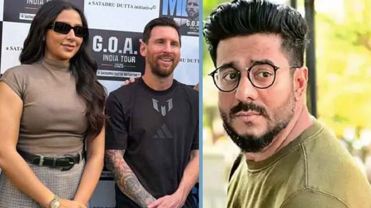 Raj takes legal action against Subhashree for taking a picture with Messi