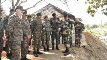 Top Indian Army officials review alertness, preparedness on BD