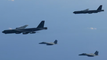 US flies bombers near Japan after China-Russia drills