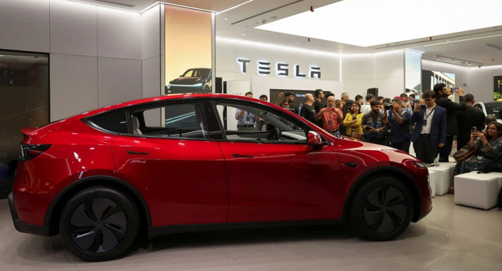 Tesla marks India entry with first showroom Tesla marks India entry with first showroom