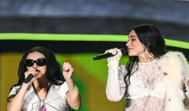 Dua Lipa surprises Wembley audience by inviting Charli XCX for ’360’ duet Dua Lipa surprises Wembley audience by inviting Charli XCX for ’360’ duet