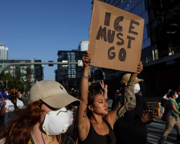Curfew imposed in parts of downtown L.A. amid protests Curfew imposed in parts of downtown L.A. amid protests