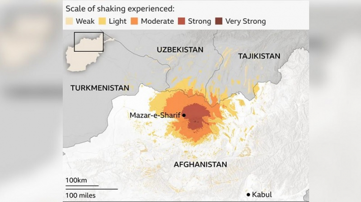 Death toll rises to 27 in Afghanistan earthquake, 530 injured