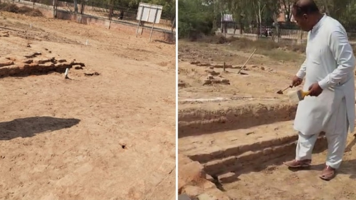 16th century caravanserai discovered in Harappa, ancient artifacts also found