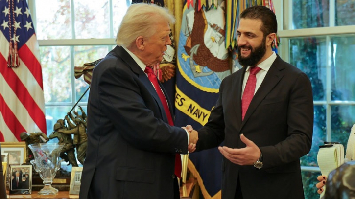 Shara makes it clear to Trump which way Syria’s relations with Israel will go