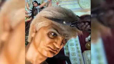 Trump as ‘demon’ at India’s Durga Puja pavilion