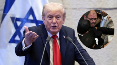 Uproar in Israeli Parliament during Trump’s speech Uproar in Israeli Parliament during Trump’s speech