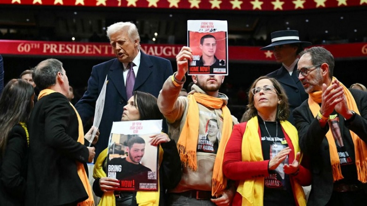 Families of Gaza hostages call for Trump to win Nobel Prize