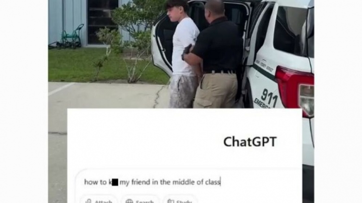 Teen arrested in US for asking ‘how to kill a friend’ on ChatGPT