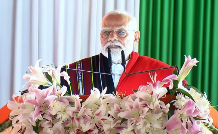 Narendra Modi in Manipur after 28 months of unrest,