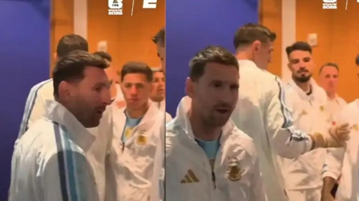 New information about the incident in Argentina’s dressing room