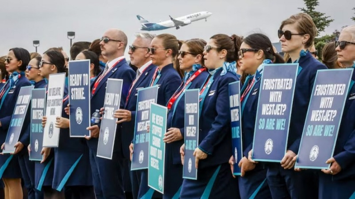 Hundreds of flights canceled by Canada’s second-largest airline,