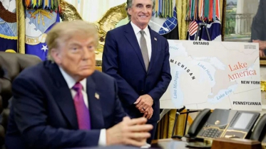 Trump renames Lake Ontario ’Lake America’