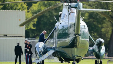 Trump’s helicopter and passenger plane collide in mid-air, then..