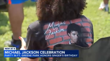 Brooklyn block party pays tribute to Michael Jackson