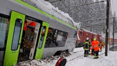 Terrible train accident in Switzerland