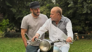 How is Salman’s father doing after brain hemorrhage