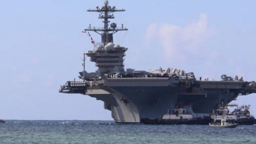 US military buildup off Iranian coast