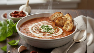 Make Delicious Garlic-Tomato Soup at Home Make Delicious Garlic-Tomato Soup at Home
