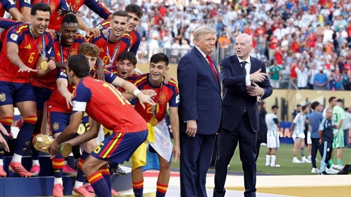 Trump’s delay on stage with Rodri’s trophy, the reason behind it