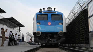 Hydrogen-powered train launched in India