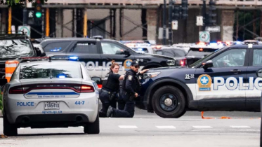 Three killed in Canada shooting including police officer