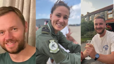 Three killed in UK helicopter crash, including only female comman