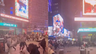 New York Times Square panic, more than 50 arrested