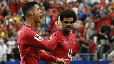 Ronaldo Double Powers Portugal to 5-0 Rout of Uzbekistan