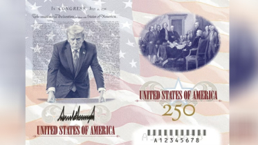 Trump unveils new passport with his photo
