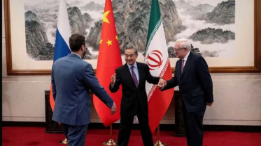 What are close friends China and Russia doing for Iran