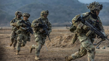 Massive US military presence in the Middle East