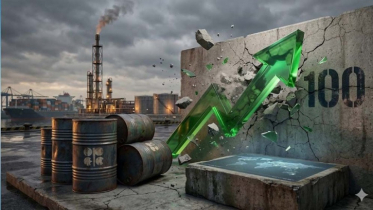 Oil prices surged above $100 again