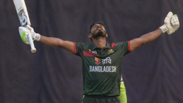 Tamim retires after century, Bangladesh crosses 200