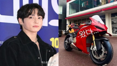 BTS star Jung Kook shows off new motorbike