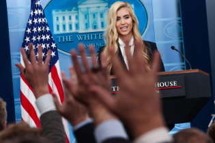 White House press secretary Katie Zacharia says she did not pass