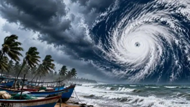 Cyclone ’Arnab’ Looms Over the Bay of Bengal Cyclone ’Arnab’ Looms Over the Bay of Bengal