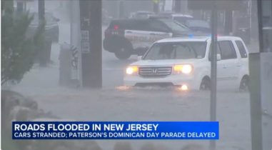 Flash flooding in NJ, CT triggers water rescues