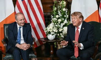 Irish leaders react after Trump says he’d ’love’ to see a unified