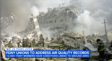 Firefighters demand answers on Ground Zero toxic