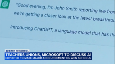 Teachers unions, Microsoft to make ’major announcement’ on AI