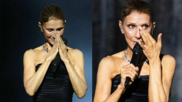 ’Titanic’ singer emotional as she returns to stage after six year ’Titanic’ singer emotional as she returns to stage after six year