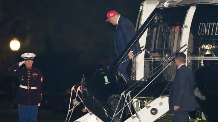 Trump returns early from vacation after missile attack on Riyadh